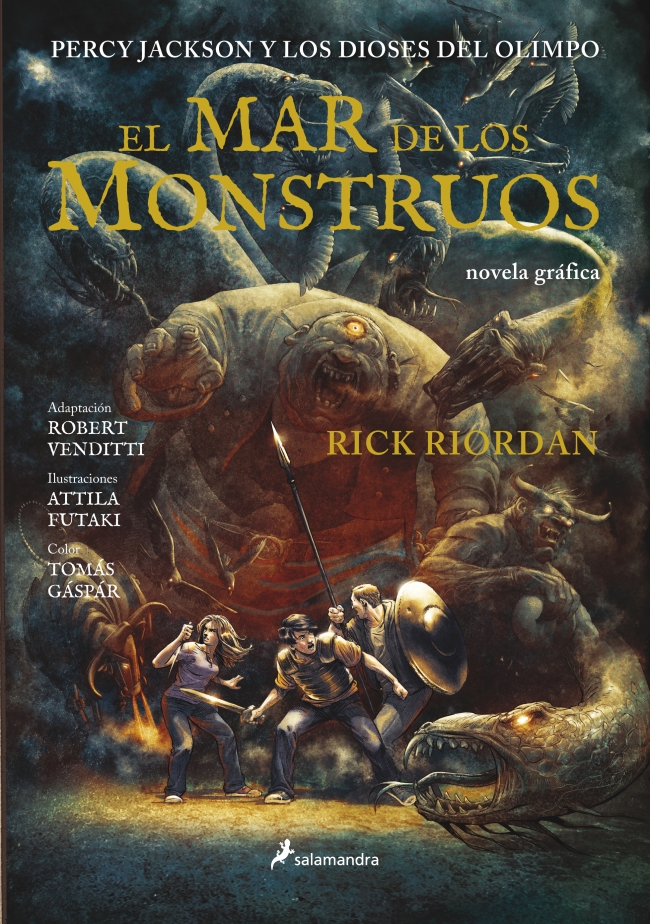 Percy Jackson y Los Dioses Del Olimpo, El Mar De Los Monstruos - El Mar De Los Monstruos Percy Jackson