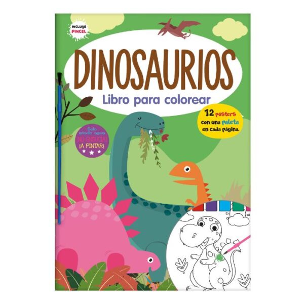 Dinosaurios Gran Libro Para Colorear - Lexus Editores Colombia