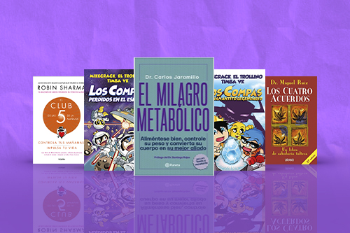 Top 5 de los libros vendidos en el 2021 - Librería en Medellín