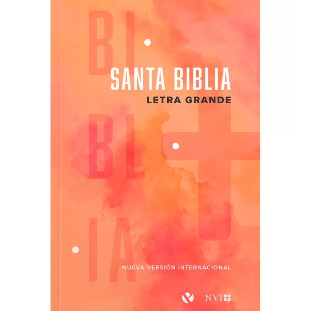 books_1761053182421.jpg Biblia Letra Grande Color Rojo - Nvi - Imagen 1